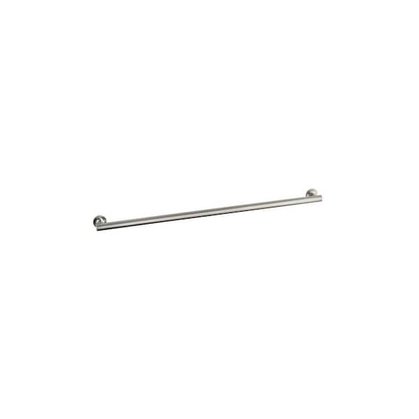 KOHLER Purist 36 in. Grab Bar in Vibrant Brushed Nickel