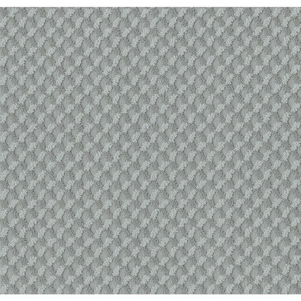 Shaw Exquisite - Celadon - Green 39.3 oz. Nylon Pattern Installed Carpet