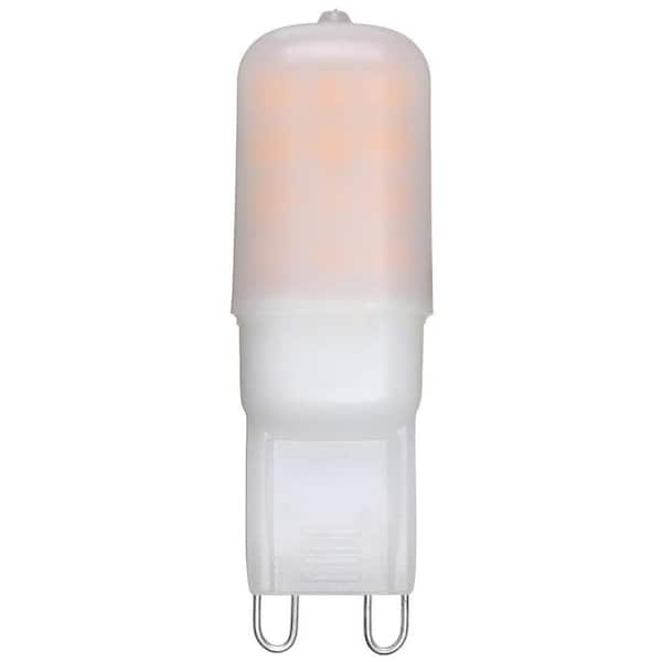 grafisch op vakantie mixer Westinghouse 25W Equivalent Bright White G9 LED Light Bulb 0318500 - The  Home Depot
