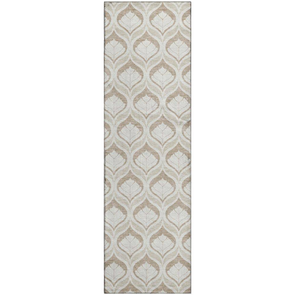Mayfield Premium Machine Washable Abstract AMF2379 Beige 2 ft. x 7 ft. Runner Rug price history on PriceWatchPro