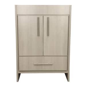 Pacific 24 in. W x 18 in. D Bath Vanity Cabinet Only in Weathered Gray