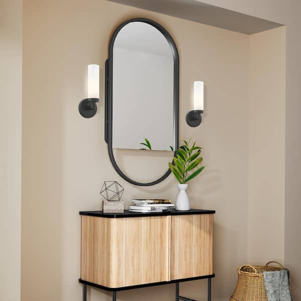 AVIANCE LIGHTING Aspen 1 Light Black ADA Single Sconce HD76563