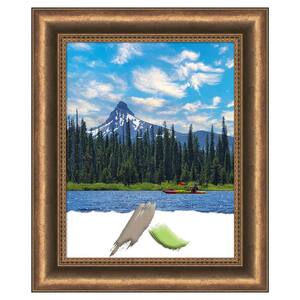 Manhattan Bronze Narrow Wood Picture Frame Opening Size 11 x 14 in.