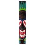 Backyard X-Scapes 40 in. Tiki Mask Crazy Classic Tongue Outdoor ...