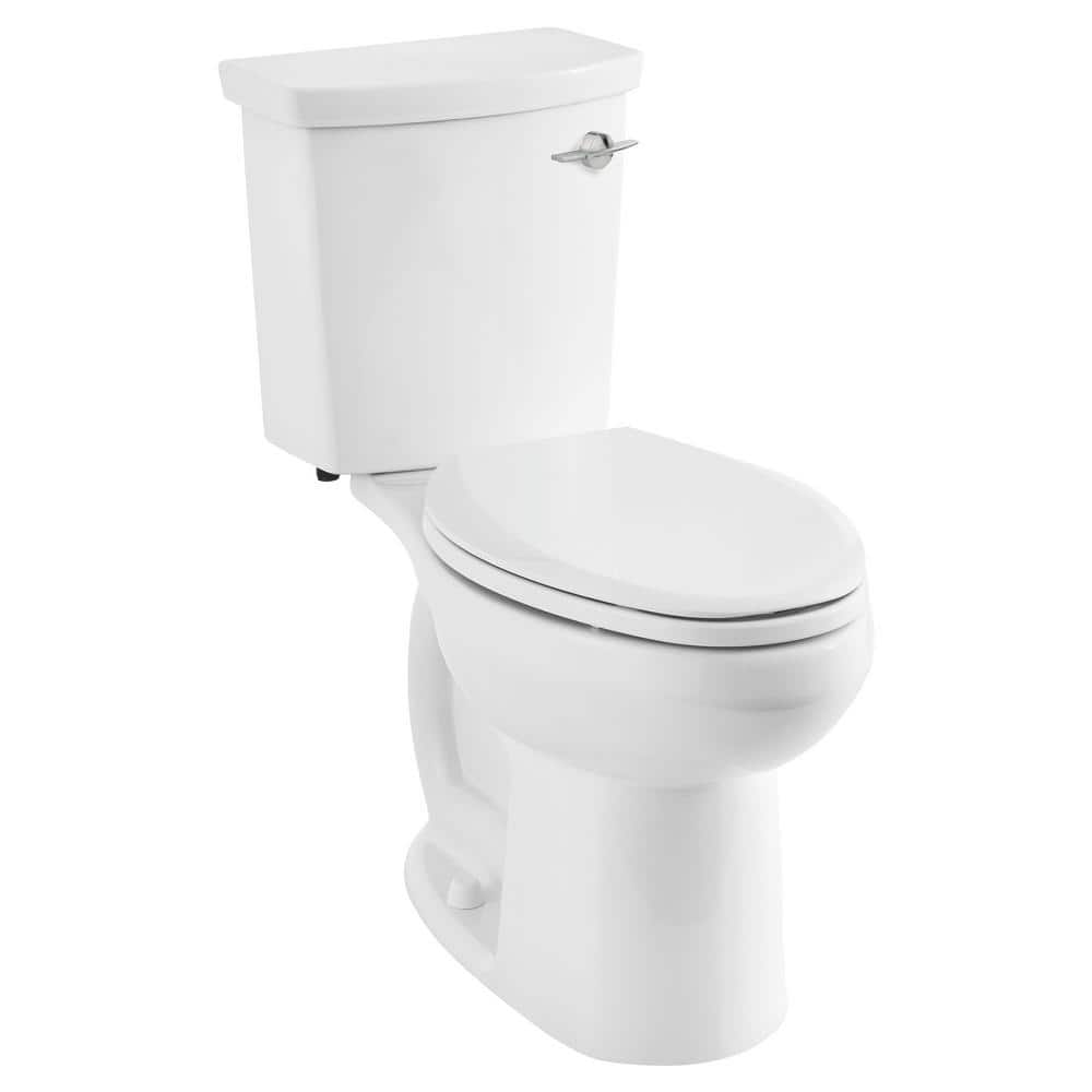 American Standard 2-piece 0.92 GPF to 1.28 GPF Dual Flush Elongated ...