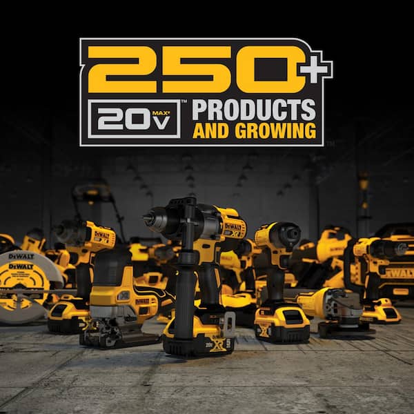 DEWALT - ATOMIC 20V MAX Lithium-Ion 1/2 in. Cordless Ratchet with (2) 20V MAX Premium Lithium-Ion 5.0 Ah Battery Packs