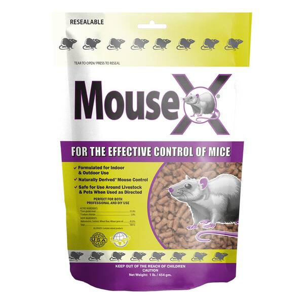 Ratx Mouse X 1 Lbs Rodent Control 100525060 The Home Depot