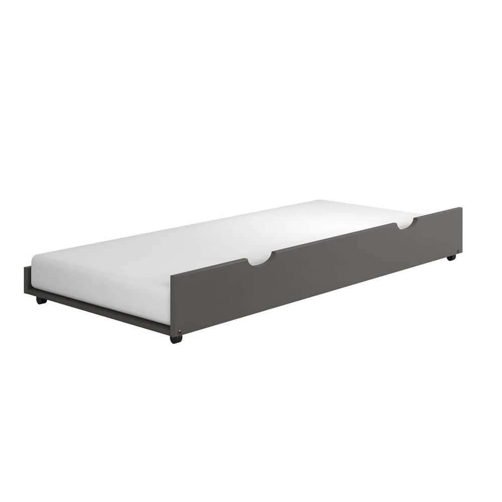 Donco Kids Dark Grey Twin Trundle 503-DG - The Home Depot