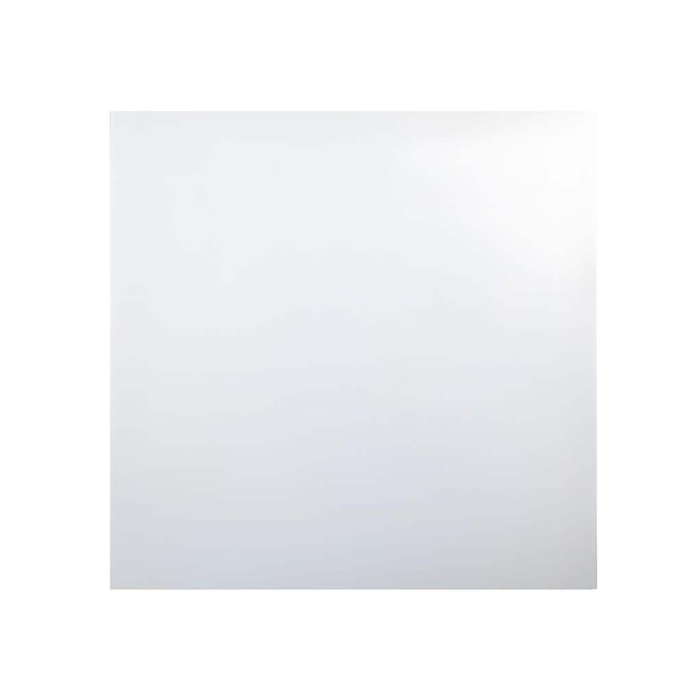 Pro Space 24 in. x 36 in. x 1/16 in. Silver Thick Acrylic Square Mirror ...