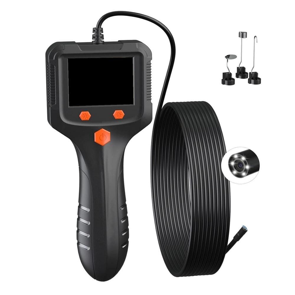 1080p HD Inspection Camera with 11.5 ft. Semi Rigid Cord IP67 Waterproof Ga
