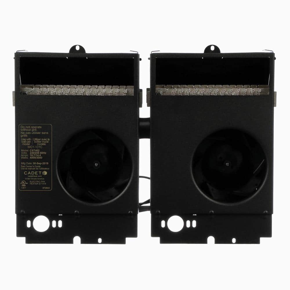 240/208-volt 4,000/3,000-watt Com-Pak Twin In-wall Fan-forced Replacement Electric Heater Assembly price history on PriceWatchPro