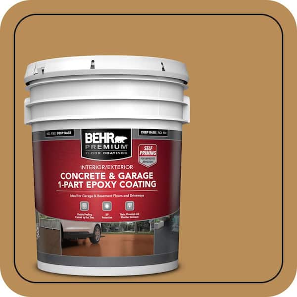 BEHR PREMIUM 5 gal. #PFC-30 Clay Terrace Self-Priming 1-Part Epoxy