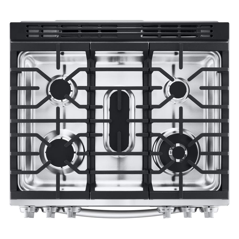 6.3 cu. ft. Stainless Steel Smart Dual Fuel Convection Range with Warming Drawer