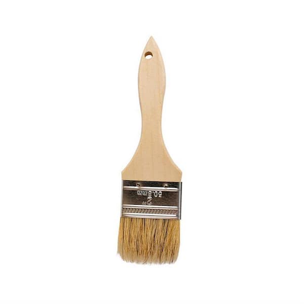 The Thin Paint Brush With Natural Bristles Stock Photo - Download