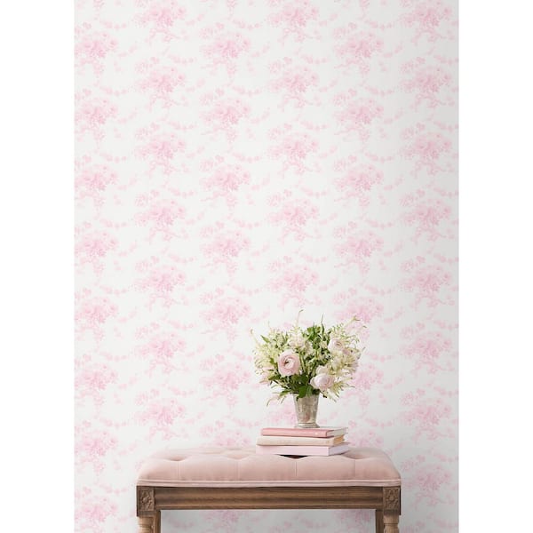 Champagne Harbor Pink Dream Wallpaper