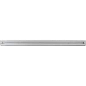 4 ft. 120-Volt 2-Circuit/1-Neutral Silver Gray Aluminum Linear Track System/Rail/Section