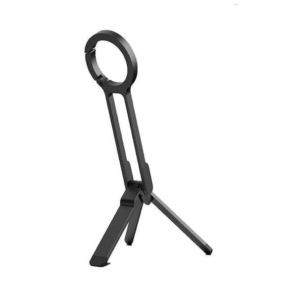 OBJLGEV Magnetic Phone Tripod Stand Aluminium Maglock Mini Tripod Dual-Sided Magnet Quick Mount Compatible with iPhones in Black