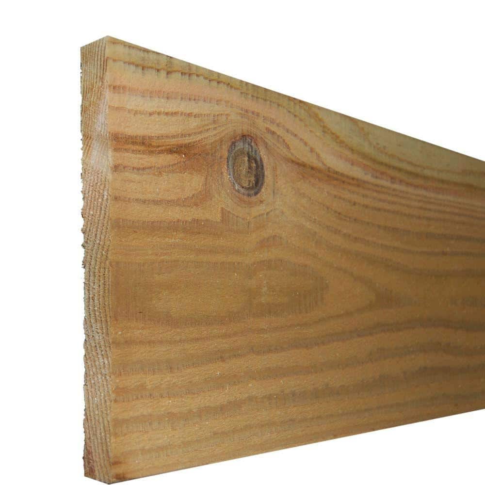 7/8 in. x 10 in. x 8 ft. Kiln-Dried Cedar Board C BPI11008 - The
