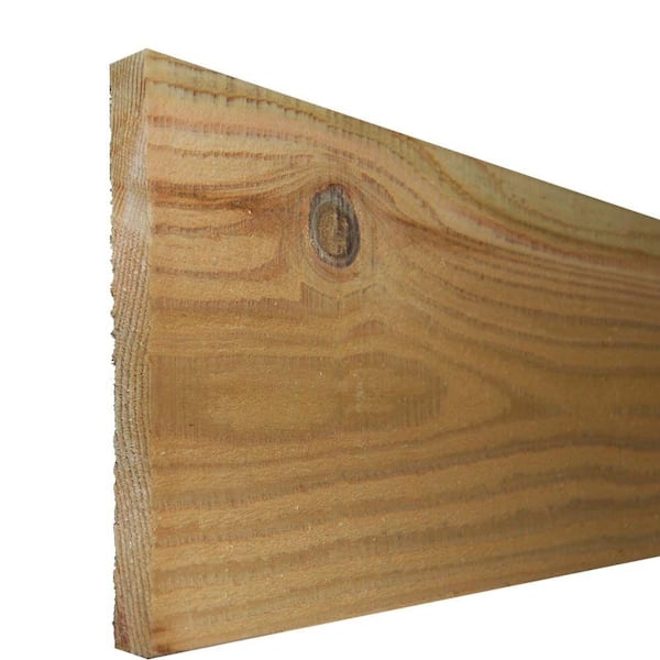 Unbranded 7/8 in. x 10 in. x 12 ft. Kiln-Dried Cedar Board