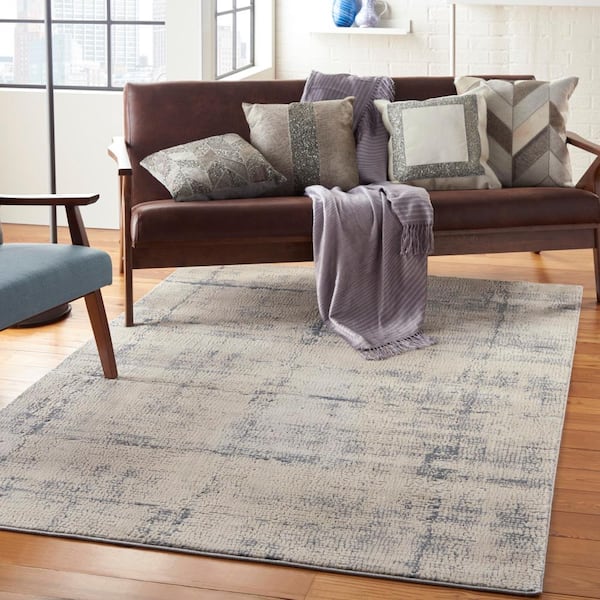 Nourison Urban Chic URC04 Light Blue Area Rug – Incredible Rugs