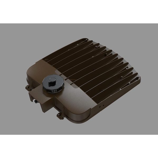 300-Watt Equivalent Integrated LED Bronze Wall Pack Light, 3000/4000/5000K Tunalbe, 45000 Lumens Area Light No Photocell