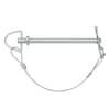 Axe à Clavette (clevis Pin) TowSmart Zingué 3/4 X 4-3/4 Pouces Avec Clip De Sécurité