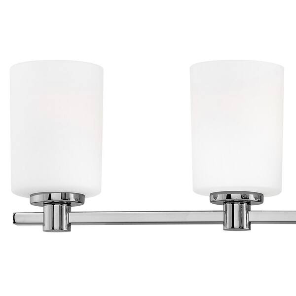 HINKLEY - Karlie 35.5 in. 5 Light Chrome Vanity Light