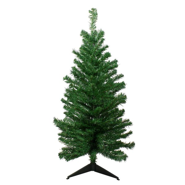 Medium Mixed Classic Pine Artificial Christmas Tree-3'-Unlit