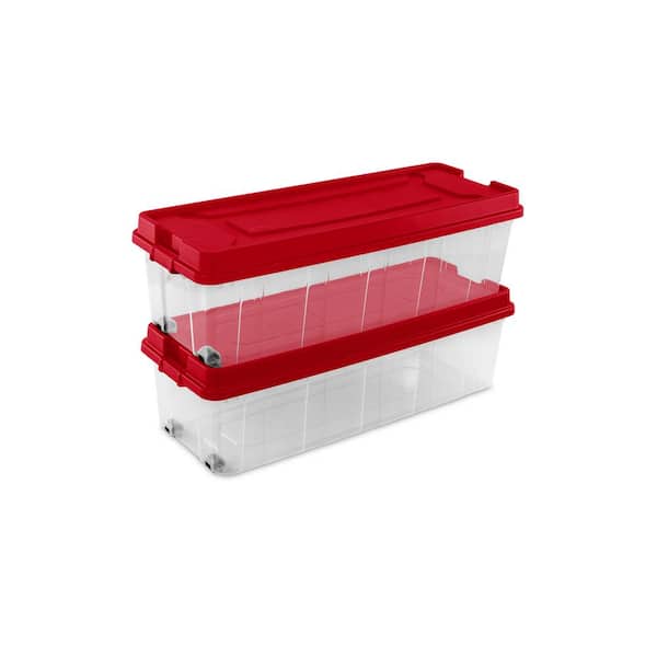 Clear Classic Storage Container with Lid, 20l  Cheap storage bins, Storage  boxes with lids, Clear storage bins