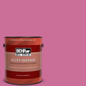 BEHR PREMIUM PLUS 1 qt. #100B-7 Hot Pink Hi-Gloss Enamel Interior/Exterior  Paint 830004 - The Home Depot