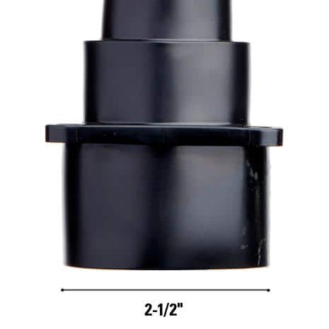 JSP Brand Conversion Adapter Wet Dry Tool Shop VAC replaces Ridgid Craftsman Hose 2-1/2 to 1-1/4