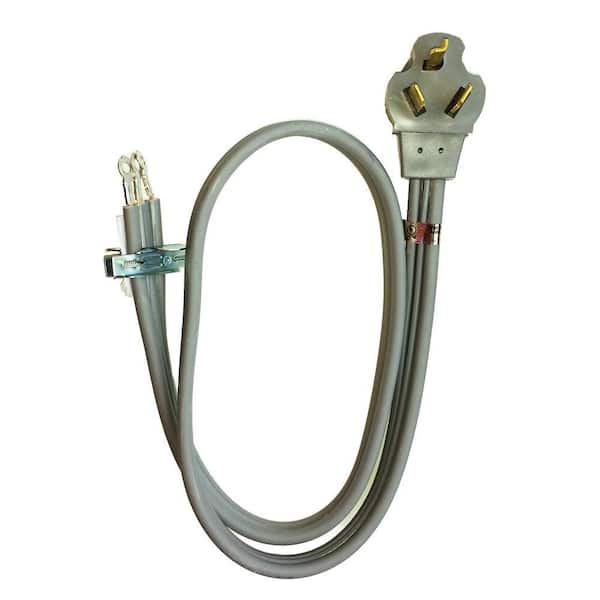 Whirlpool 4 ft. 3-Wire 30 Amp Dryer Cord