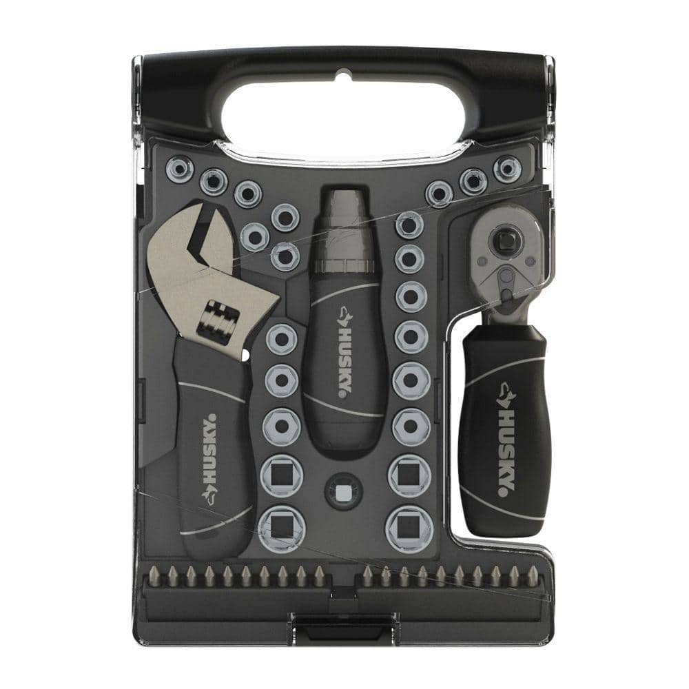 Husky Stubby Set (45-Piece) 012299 - The Home Depot