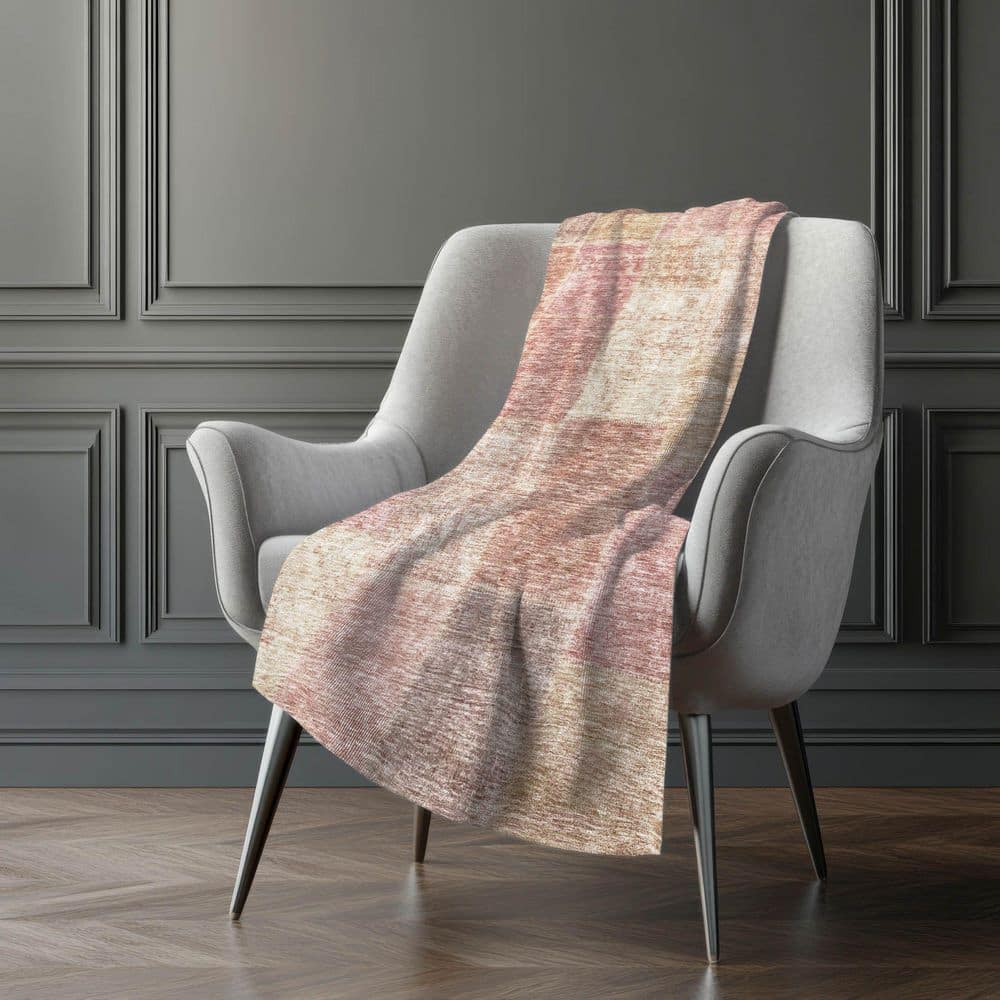 Premium Machine Washable ASB664 Blush 50 in. x 70 in. Sherpa Throw Blanket price history on PriceWatchPro