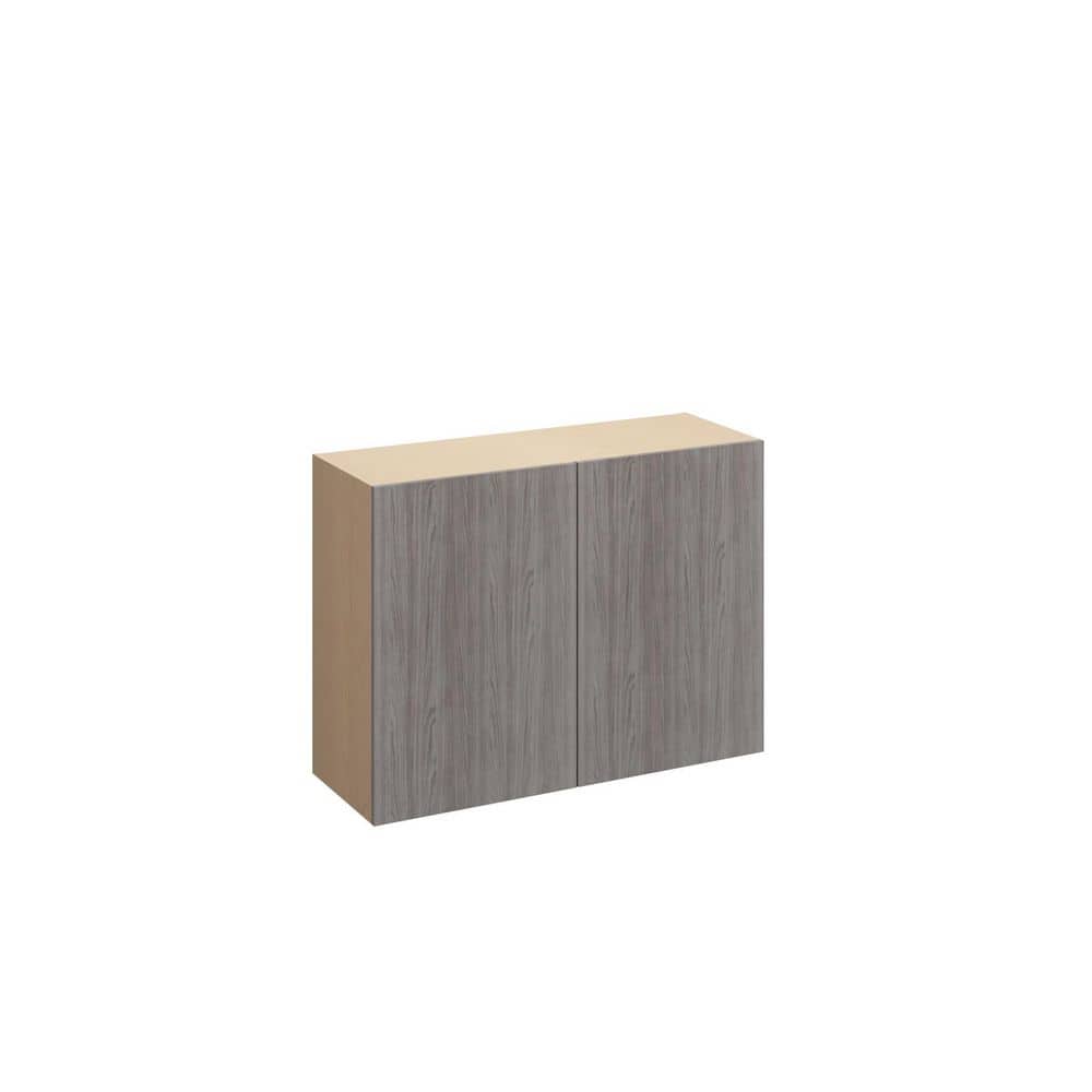 Saratoga Slab 24 in. W x 24 in. H x 12 in. D in Greywood Plywood Assembled 