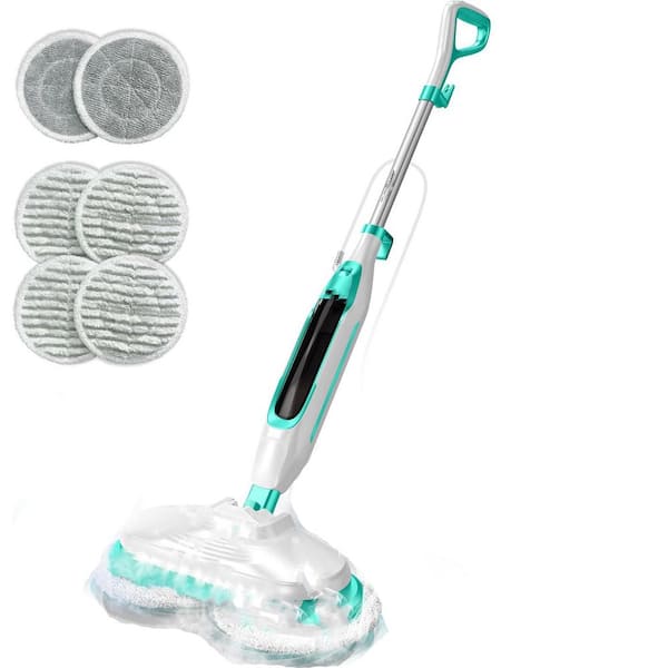 Anqtovp Commercial Corded Steam Mop for Sealed Hard Floors in