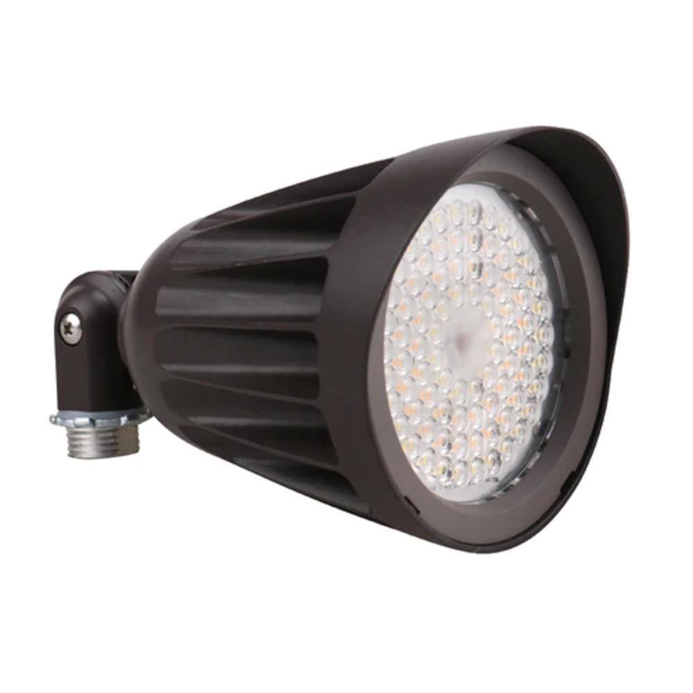 BEYOND LED TECHNOLOGY Boise 2nd GEN 3375 Lumens Bronze Plug-In Integrated LED Outdoor Spotlight with Adjustable Lamp Head (Pack of 4) - 1