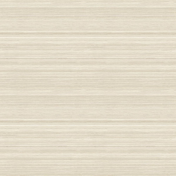 A-Street Prints Skyler Cream Striped Wallpaper Sample
