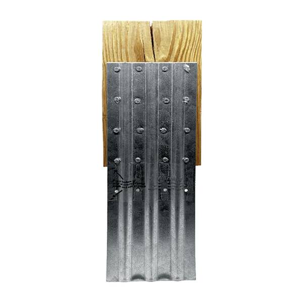 Atlas 4 in. x 4 in. Galvanized Steel Post Foot Anchor for concrete (4-pieces)