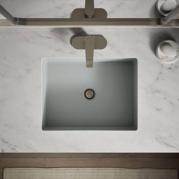 KOHLER Cursiva 19.8 in. x 15.63 in. Undermount Bathroom Sink in