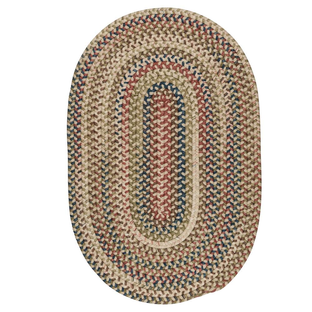 Cedar Cove Natural 2 ft. x 3 ft. Oval Indoor Area Rug