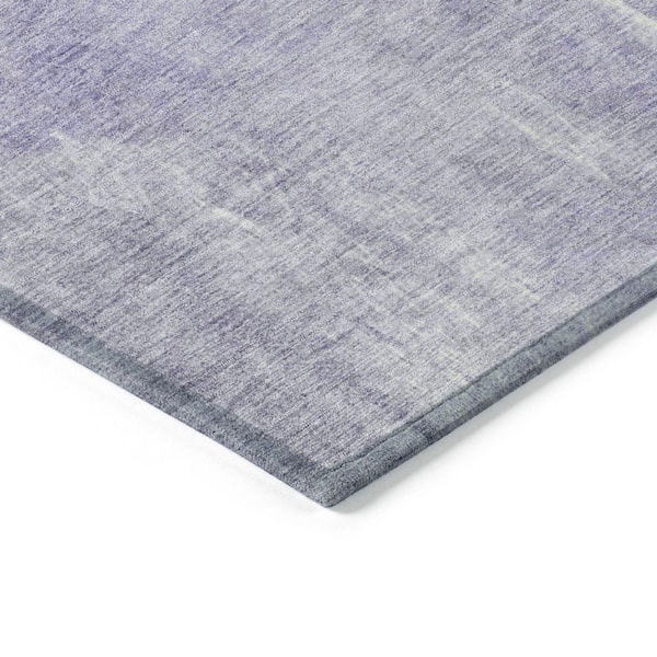 Chantille Machine Washable Indoor/Outdoor Abstract ACN1852 Lavender 2 ft. 3 in. x 7 ft. 6 in. Runner Rug