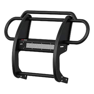 Pro Series Black Steel Grille Guard with Light Bar, Select Jeep Wrangler JL, Gladiator