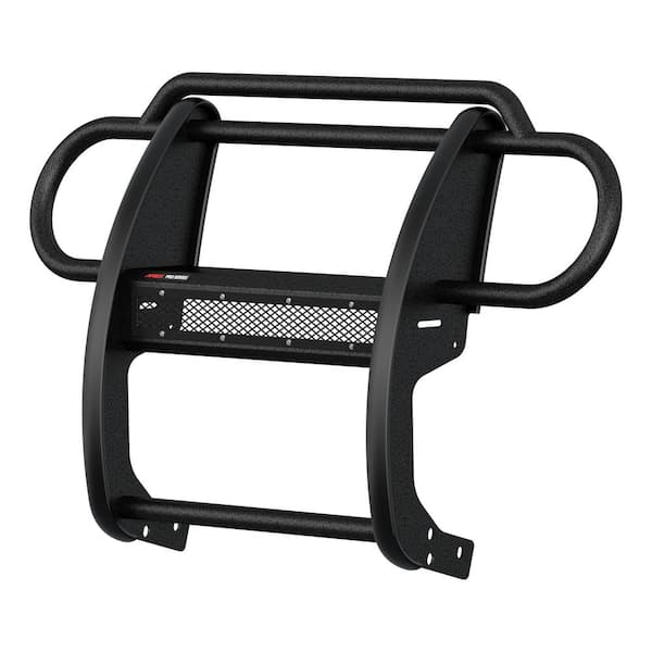 Aries Pro Series Black Steel Grille Guard with Light Bar, Select Jeep Wrangler JL, Gladiator