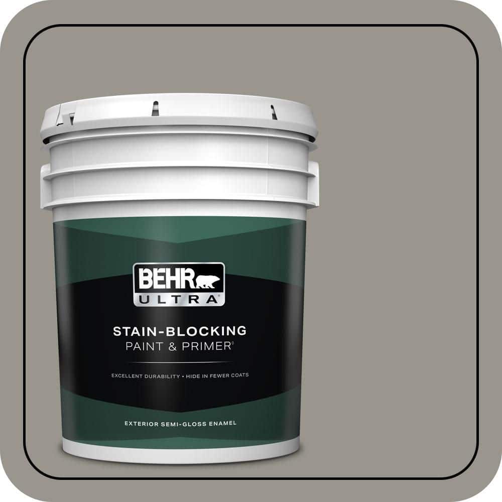 5 gal. #N360-4 Battleship Gray Semi-Gloss Enamel Exterior Paint & Primer price history on PriceWatchPro