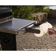 Slate Griddle 3-Burner Propane Gas 30 in. Flat Top Grill in Black with Thermometer