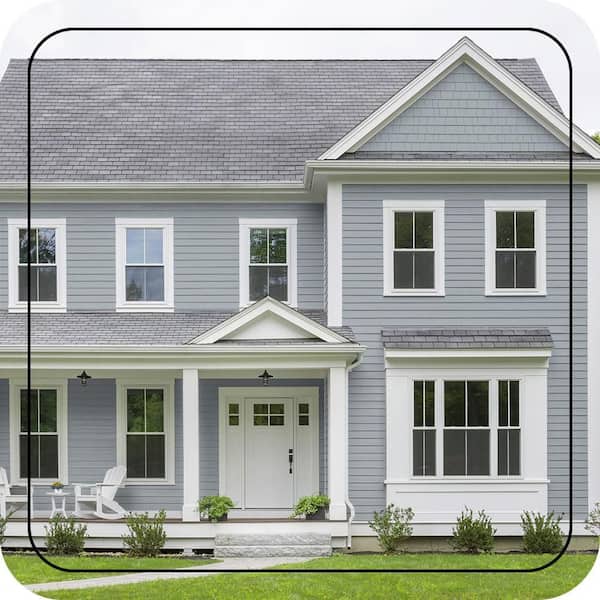 BEHR ULTRA 5 gal. #MQ5-22 Rainmaster Flat Exterior Paint & Primer