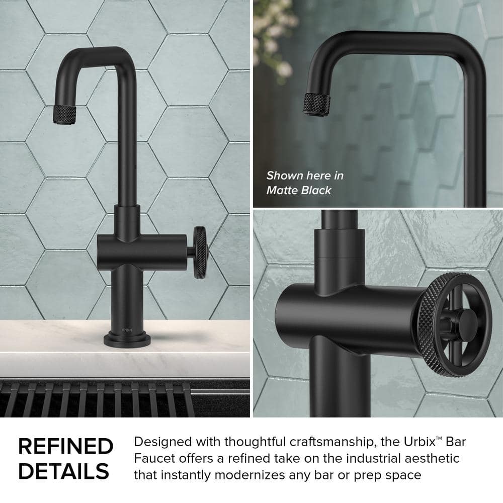 Urbix Industrial Stainless Steel Single Handle Bar Faucet