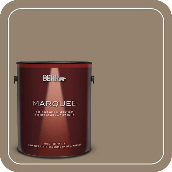 BEHR MARQUEE 1 gal. Home Decorators Collection #HDC-AC-14 Bristol Beige Matte Interior Paint & Primer
