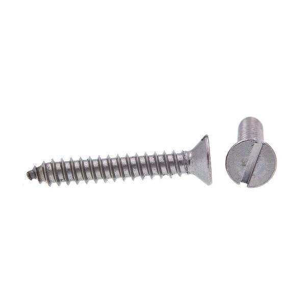 Grade 18-8 Stainless Steel Self-Tapping Pack of 25 Flat Head Phillips Prime-Line 9017059 Sheet Metal Screw #10 X 1 in 